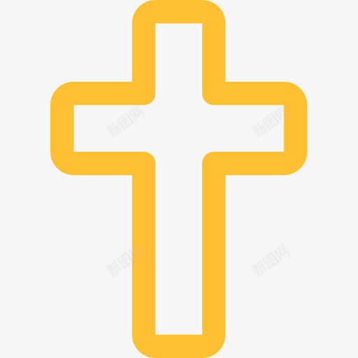 十字架宗教21直线颜色图标svg_新图网 https://ixintu.com 十字架 宗教21 直线颜色