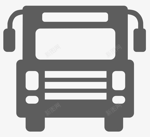 ico-school-bussvg_新图网 https://ixintu.com ico-school-bus