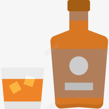 威士忌饮料12淡味图标图标