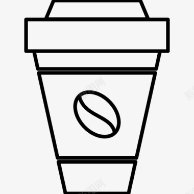 咖啡咖啡杯爪哇饮料图标图标
