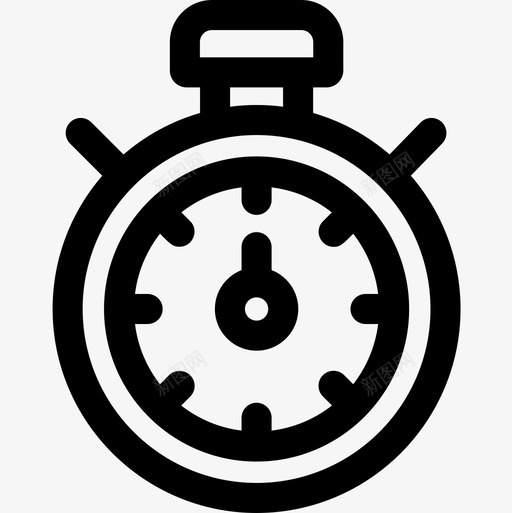 计时器速度表时间5线性图标svg_新图网 https://ixintu.com 度表 时间 线性 计时器 速度