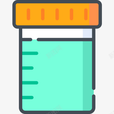 尿液药物14双色图标图标