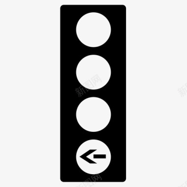 红绿灯汽车信号图标图标