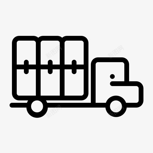 远征货运快递图标svg_新图网 https://ixintu.com 办公 包装 商务 快递 概述 货运 远征 送货