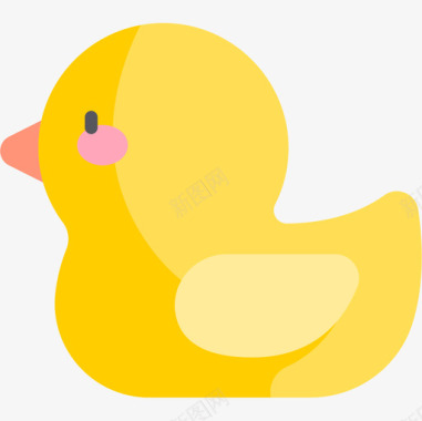 Ducky6号婴儿淋浴房公寓图标图标