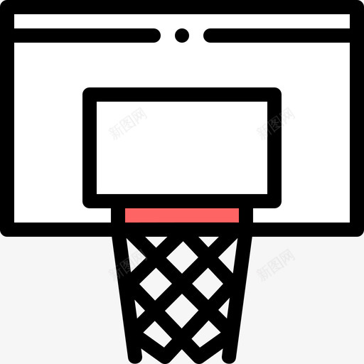 篮球活跃的生活方式11线性颜色图标svg_新图网 https://ixintu.com 活跃 生活方式 篮球 线性 颜色