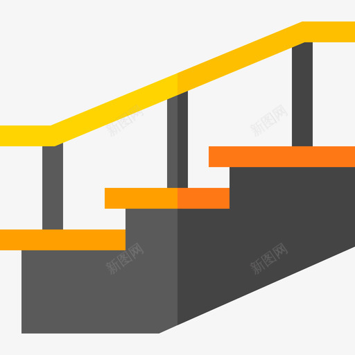 楼梯建筑9平面图标svg_新图网 https://ixintu.com 平面 建筑9 楼梯