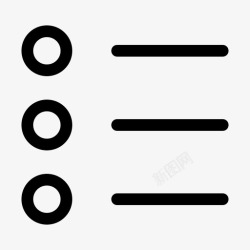 列表搜索项目符号列表项目符号清单图标高清图片