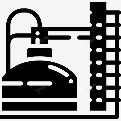 工厂工业43填充图标svg_新图网 https://ixintu.com 填充 工业 工厂