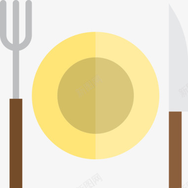 餐具家用14扁平图标图标