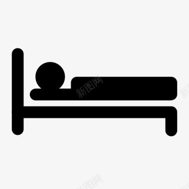 睡觉做梦放松图标图标