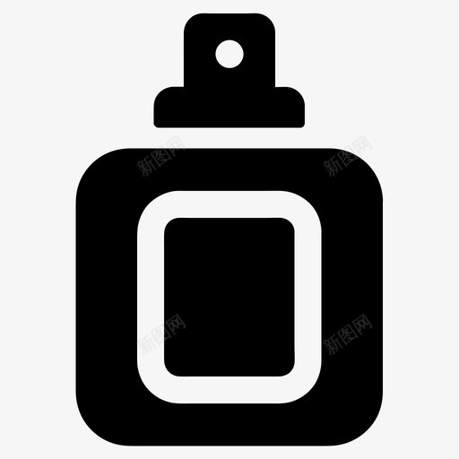 香水配件瓶子图标svg_新图网 https://ixintu.com 基本图标所有尺寸 时尚 气味 瓶子 配件 香水