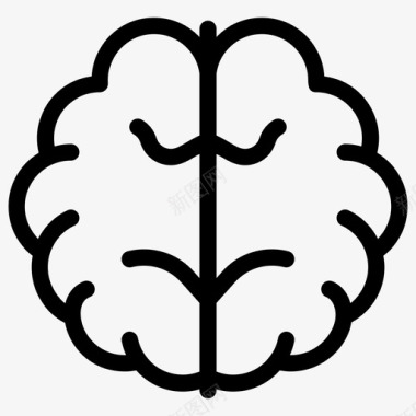 大脑教育人脑图标图标