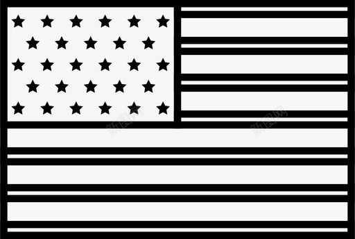 美国国旗美利坚合众国国旗国家图标图标