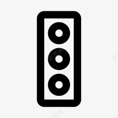 红绿灯公路交通标志图标图标