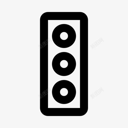 红绿灯公路交通标志图标svg_新图网 https://ixintu.com 交通 交通标志 公路 红绿灯 线路 运输 运输线