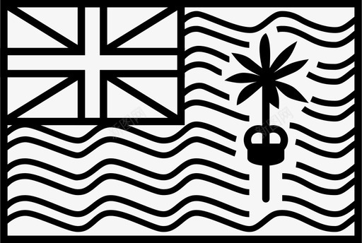 英属印度洋领土国旗物联网国家图标svg_新图网 https://ixintu.com 世界 印度洋 国家 国旗 简化 联网 英属 轮廓 领土