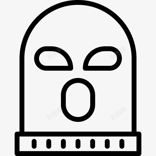 面具帽子罪犯图标svg_新图网 https://ixintu.com 小偷 帽子 罪犯 警察 面具