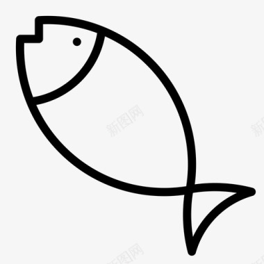 鱼食物饭图标图标