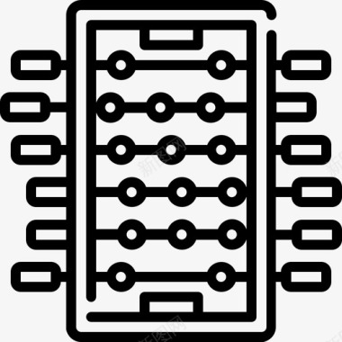 Foosball32号赌场直线型图标图标