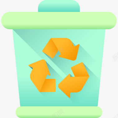 回收生态162彩色图标图标
