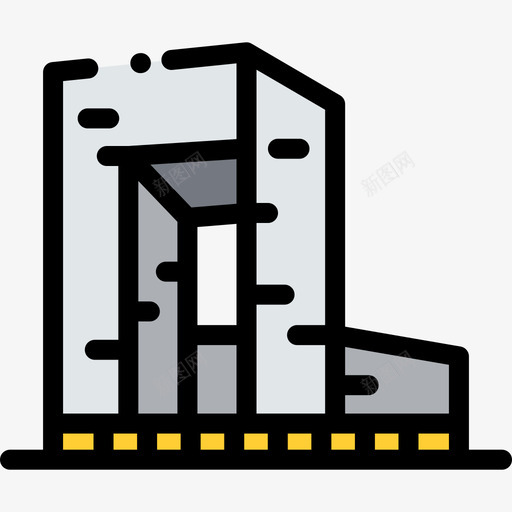 庞施泰格地标性建筑纪念碑10线性颜色图标svg_新图网 https://ixintu.com 地标性建筑纪念碑10 庞施泰格 线性颜色
