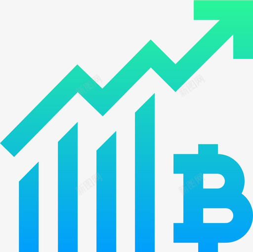 比特币加密货币22梯度图标svg_新图网 https://ixintu.com 加密货币22 梯度 比特币