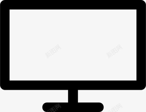 计算机小工具显示器图标图标