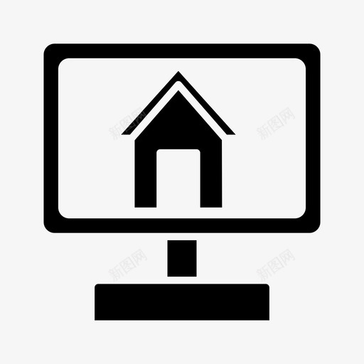 家居建筑蓝图图标svg_新图网 https://ixintu.com 家居设计 建筑 房地产 蓝图