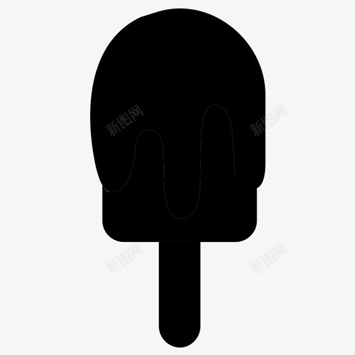 冰淇淋食物夏天图标svg_新图网 https://ixintu.com 冰淇淋 夏天 甜甜的 食物