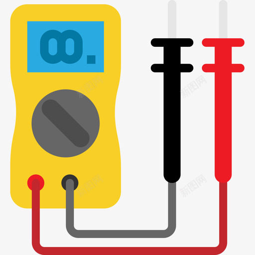 测试器结构93扁平图标svg_新图网 https://ixintu.com 扁平 测试 结构