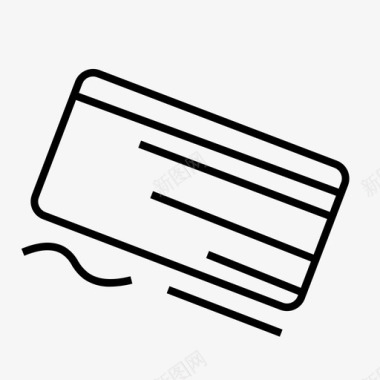 信用卡钱储蓄图标图标