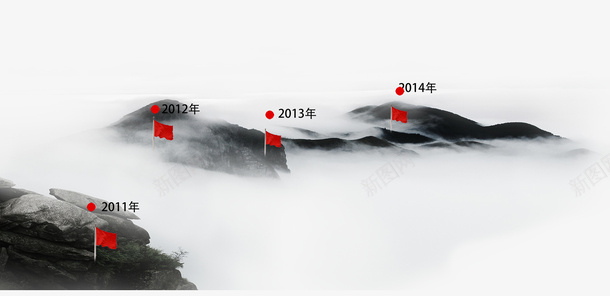 水墨地图psd免抠素材_新图网 https://ixintu.com 古典地图 水墨地图