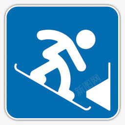 并行障碍滑雪赛项目图标图标