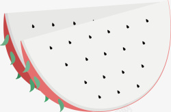 火龙果手绘小清新矢量图素材