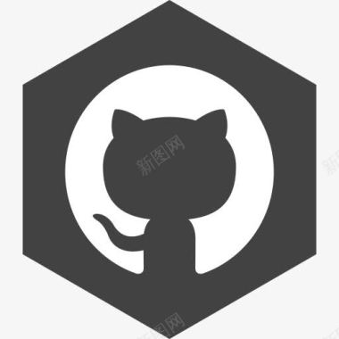 GitHub六角媒体社会Miu图标图标