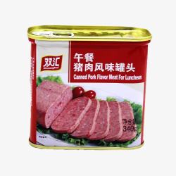 双汇猪肉风味罐头素材