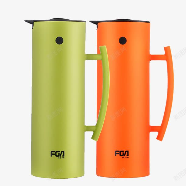 两个暖水壶png免抠素材_新图网 https://ixintu.com png素材 产品实物 热水壶 热水瓶