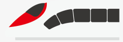 多功能列车弧线多功能列车图标高清图片