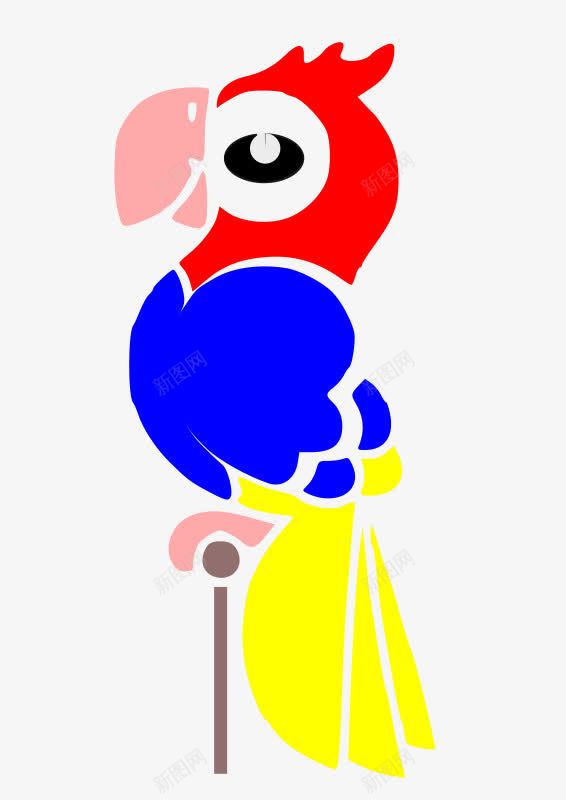 彩色的卡通傲娇的小鹦鹉png免抠素材_新图网 https://ixintu.com 卡通 卡通彩色 彩色卡通 鹦鹉 鹦鹉卡通