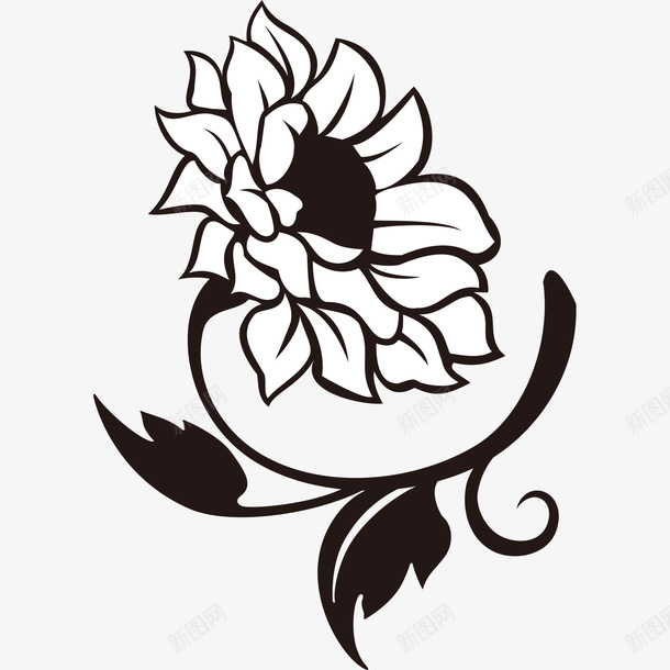 花卉植物花纹图标png_新图网 https://ixintu.com 植物 花卉 花纹