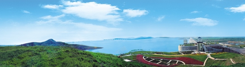美丽的燕山湖jpg设计背景_新图网 https://ixintu.com 图片 美丽燕山湖 背景 风景