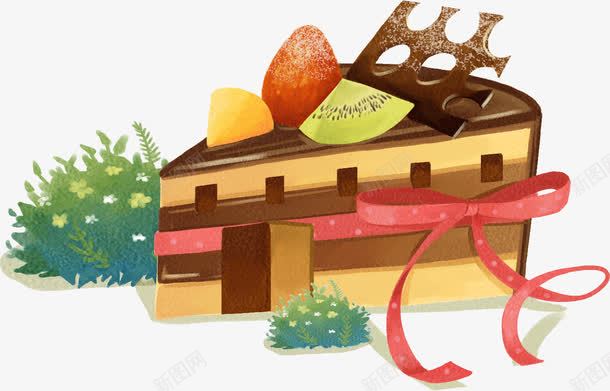 棕色水果蛋糕食物png免抠素材_新图网 https://ixintu.com 棕色 水果 蛋糕 食物