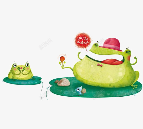 卡通青蛙png免抠素材_新图网 https://ixintu.com 可爱青蛙 小青蛙 手绘青蛙 青蛙免扣元素 青蛙插画