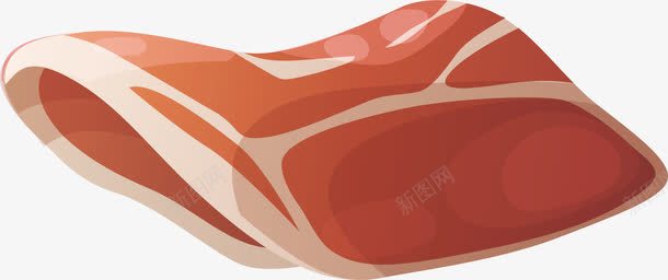 五花肉png免抠素材_新图网 https://ixintu.com 五花肉 光影 切片 手绘 斑纹 肉类 肥瘦