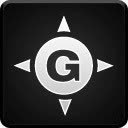 G传感器黑色应用程序图标图标