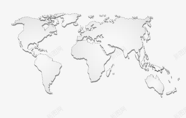 立体世界地图png免抠素材_新图网 https://ixintu.com 世界地图 世界地图素材 矢量世界地图 立体世界地图