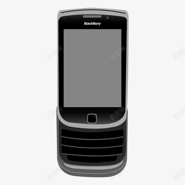 滑盖手机png免抠素材_新图网 https://ixintu.com 滑盖手机 矢量手机 黑色手机 黑莓手机