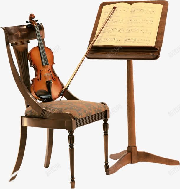 欧式座椅小提琴指挥棒乐谱png免抠素材_新图网 https://ixintu.com 乐谱 小提琴 座椅 指挥棒 欧式 素材