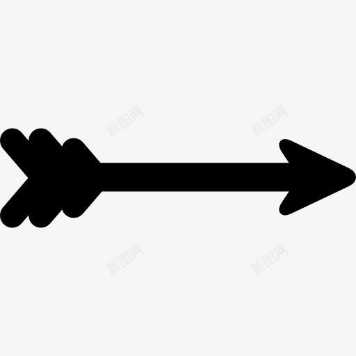 箭头图标png_新图网 https://ixintu.com 奥运会 射箭 弓 武器 箭 运动